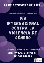 Cartel día Internacional contra la Violencia de Género
